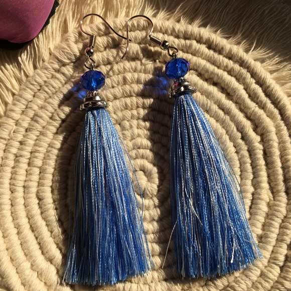 1 set Tassel Earring Handmade - Picture 7 of 7